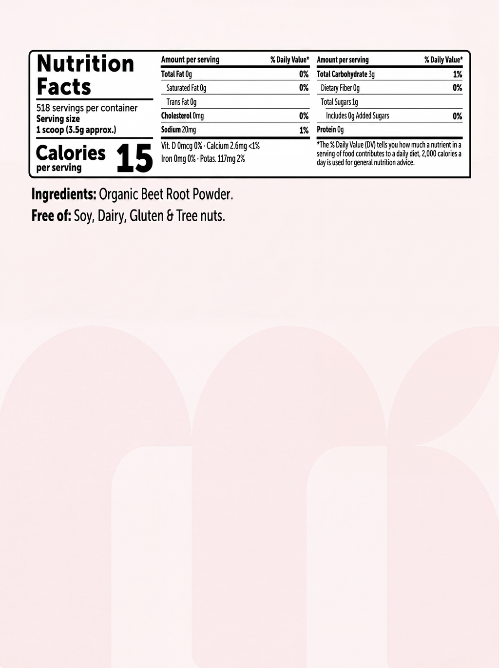 Pellicle Organic Beet Root Powder