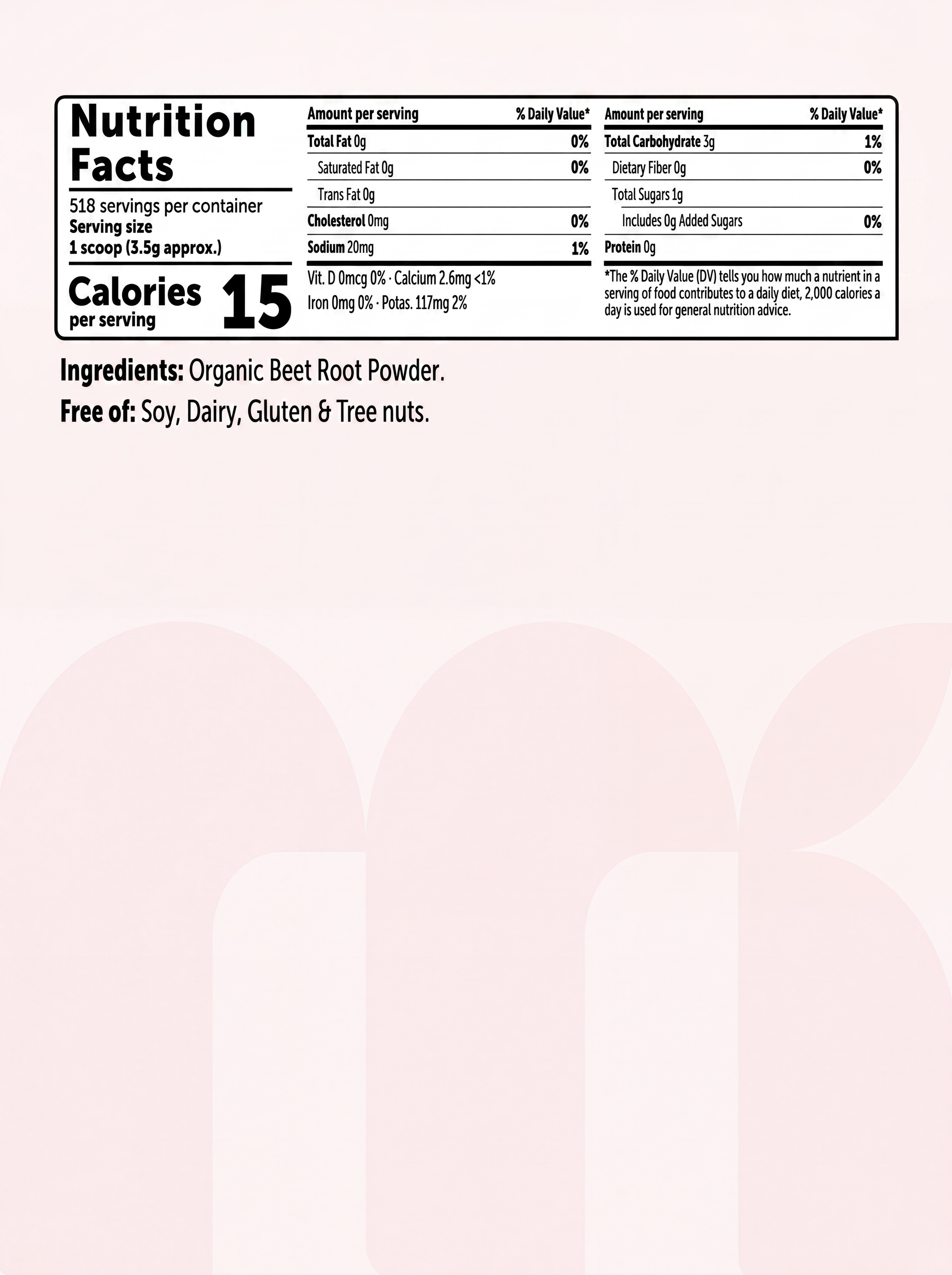 Pellicle Organic Beet Root Powder