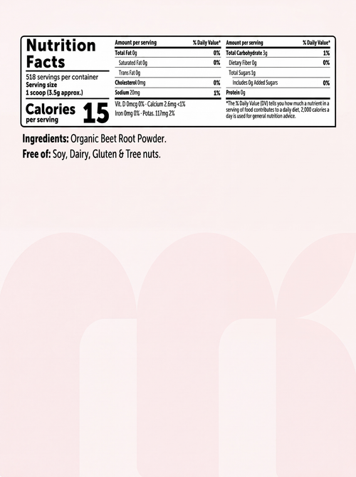 Pellicle Organic Beet Root Powder