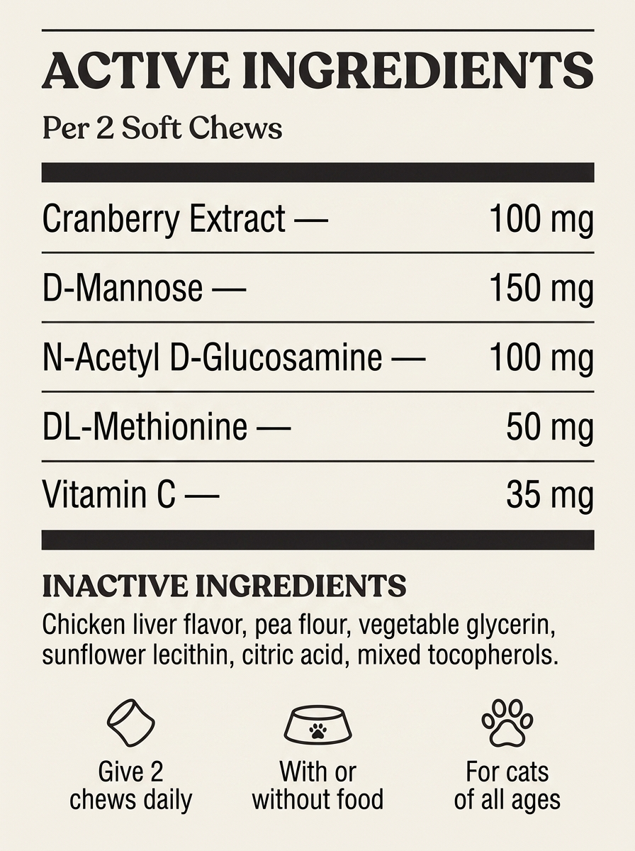 Pellicle Urinary Tract Chews