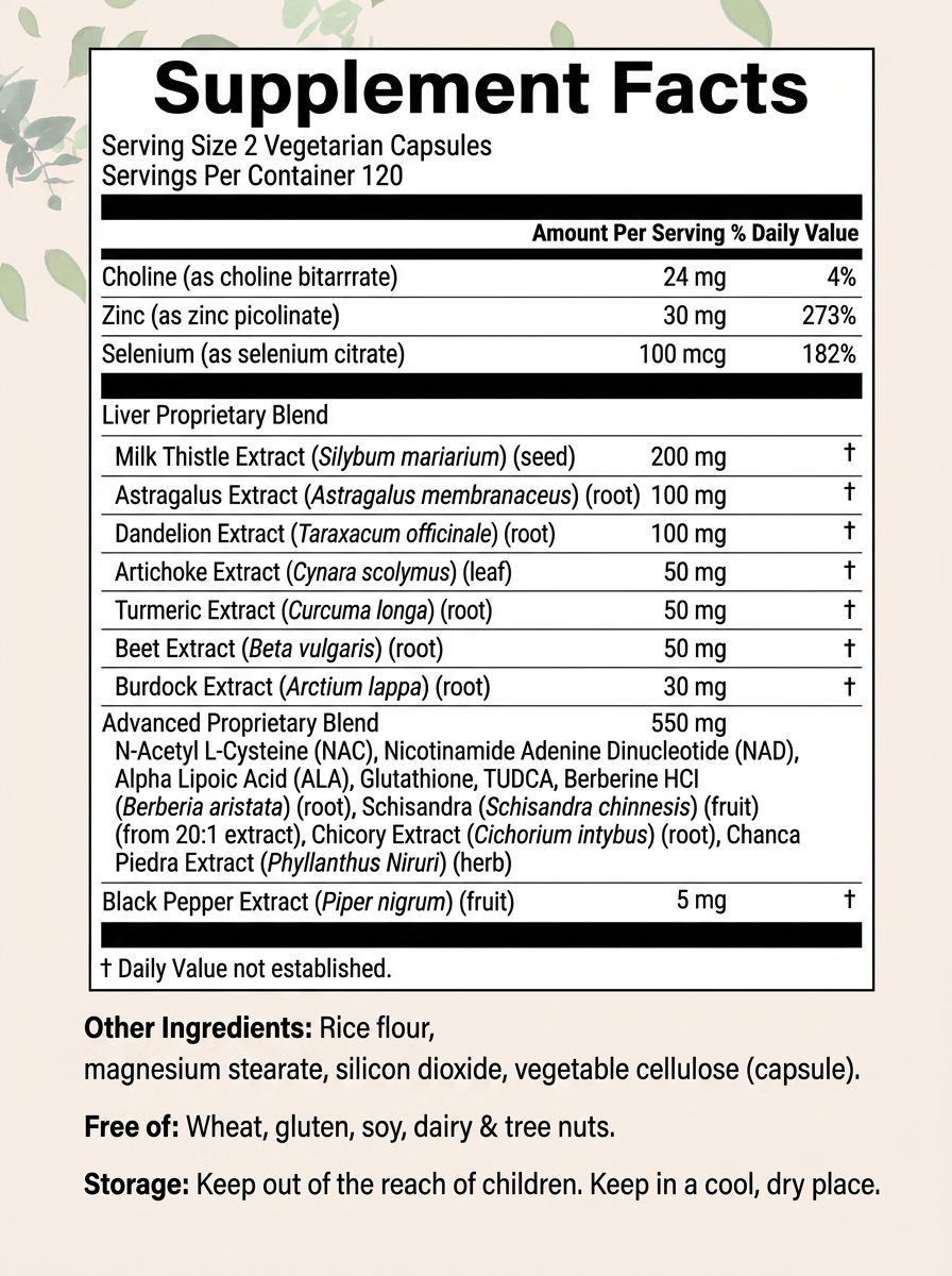 Pellicle's Liver Advanced Capsules